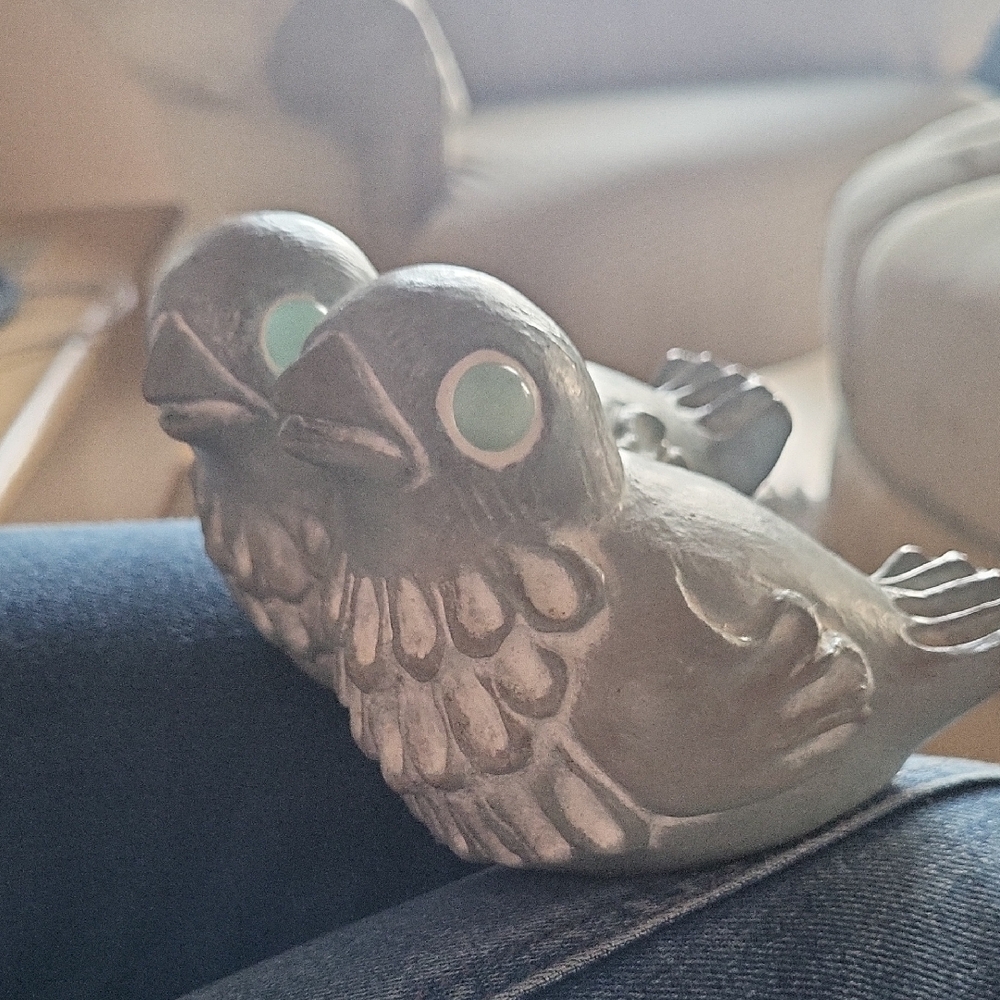 Isabelle Bloom Bird Duo Ceramic Art - Picture 3 of 4